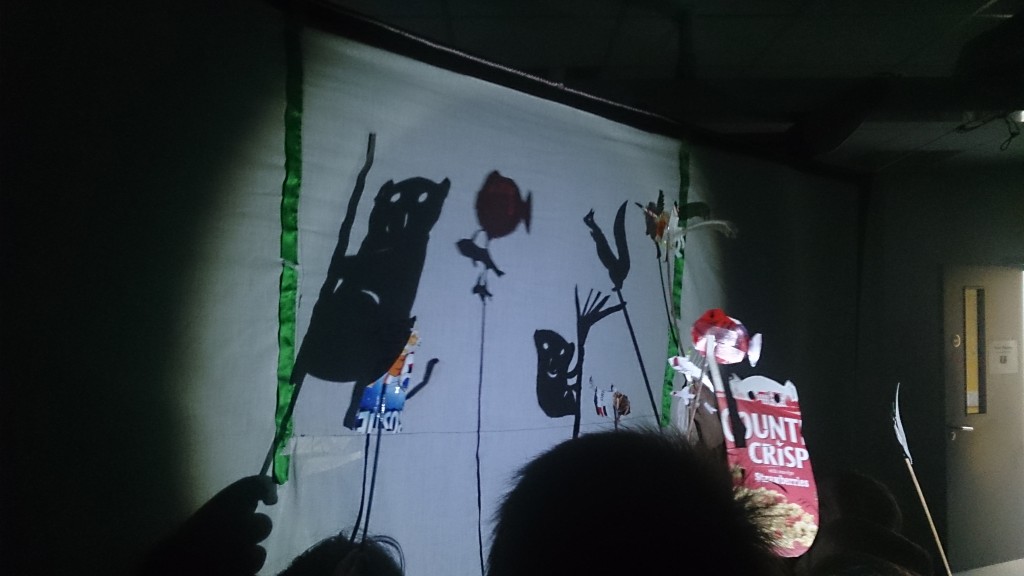 remembrance shadow puppets